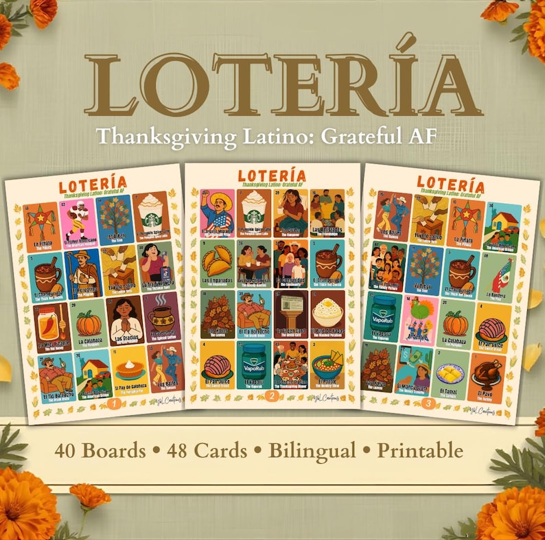 Grateful AF Lotería