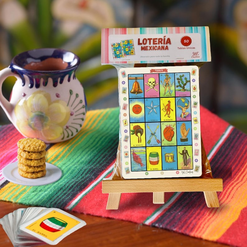 Original classic Lotería product photograph